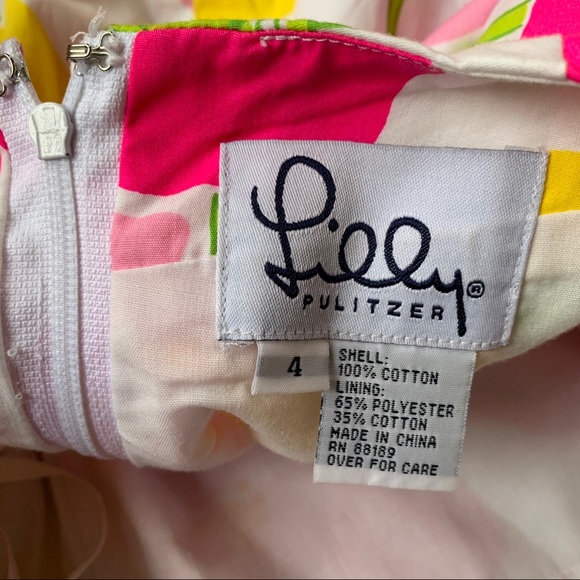 Lilly Pulitzer Sweet Sally Strapless Floral Dress - Picture 9 of 12